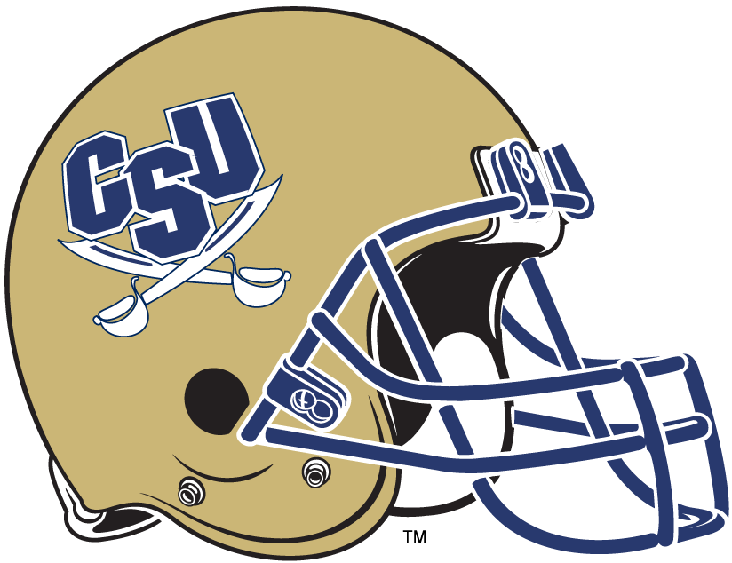 CSU Buccaneers 2004-Pres Helmet Logo iron on paper